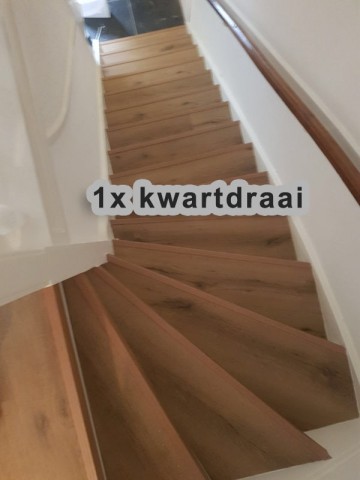 1x kwartdraai