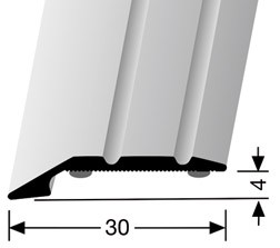 Overgangsprofiel zilver zelfklevend