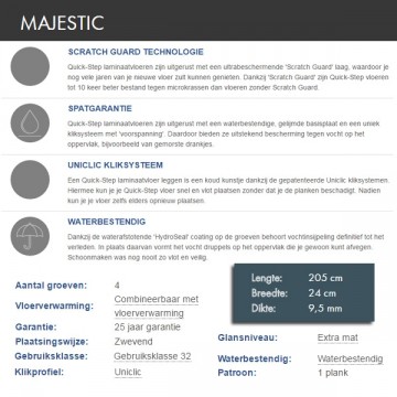 Quick-step Majestic - Bosland eik beige