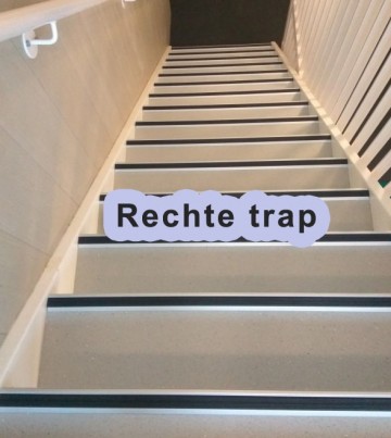 Rechte trap