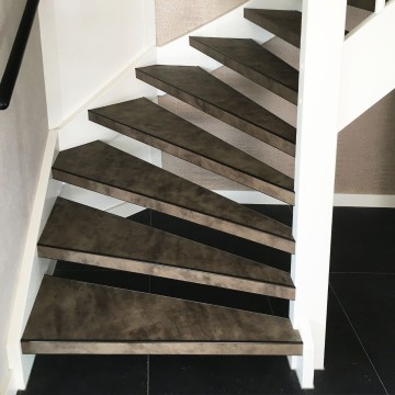 Slate leather basalto 4