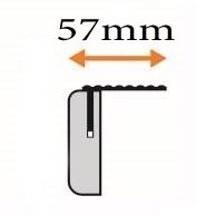 Uitlooptrede 57mm mexform 1